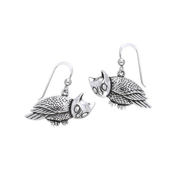 Owl Earrings TER370 - Jewelry
